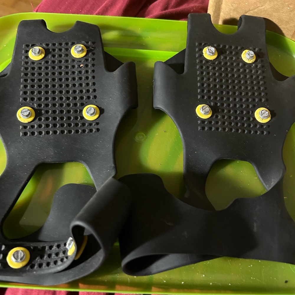 Perfect Solutions ice traction slip-ons. Fits over shoes or boots .